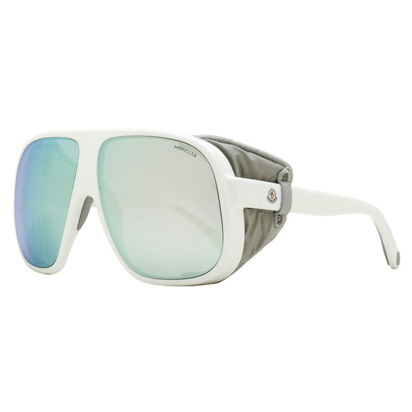 Moncler Diffractor Apres Ski Sunglasses ML0206 24C White 66mm